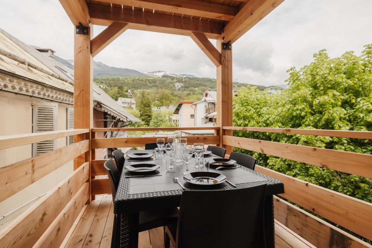 Beau T3 Au Style Moderne #2 Appartement Embrun Buitenkant foto